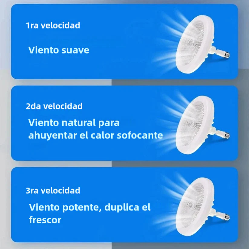 VentiLux™ Lampara Ventilador Led Smart 360
