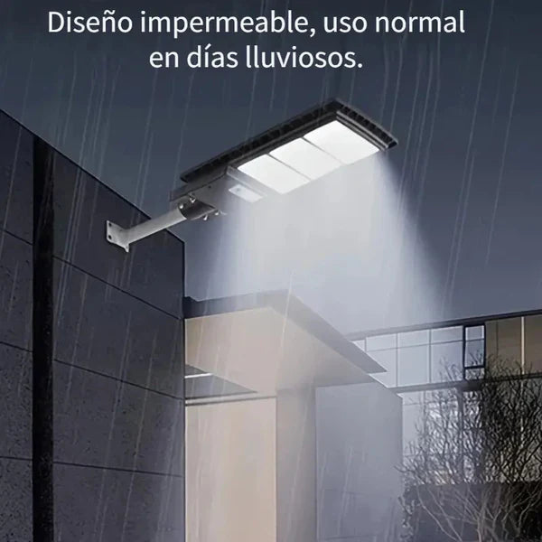 Pack 2 Focos LED Solar 500 Watts Con Sensor De Movimiento y Control Remoto IP65