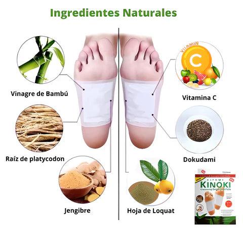Kinoki™ Parches Detox Pack Premium X3 Para Pies - 30 Unidades