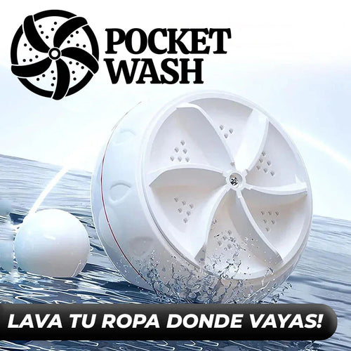 Mini Turbina Lavadora Portatil PocketWash™