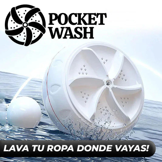 Mini Turbina Lavadora Portatil PocketWash™