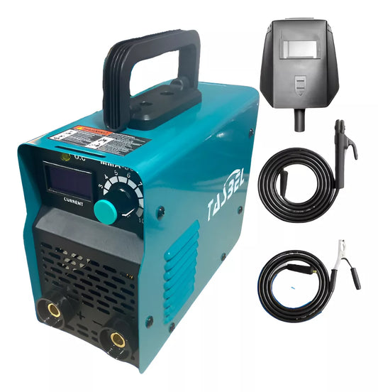 maquina de soldar 220v 48kw + mascara