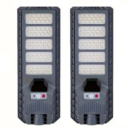 Pack 2 Focos LED Solar 500 Watts Con Sensor De Movimiento y Control Remoto IP65