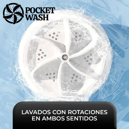 Mini Turbina Lavadora Portatil PocketWash™