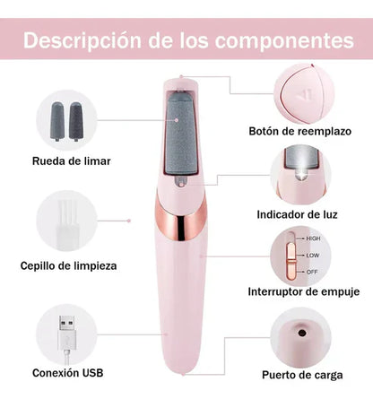 Feet Cute™ Removedor de Callos Eléctrico Premium