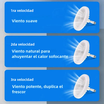 VentiLux™ Lampara Ventilador Led Smart 360