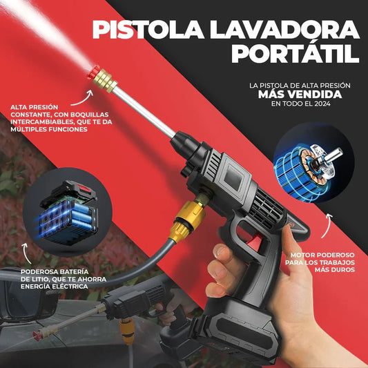 HidroMax™ Hidrolavadora Portátil HidroJet (Ultra Potente)
