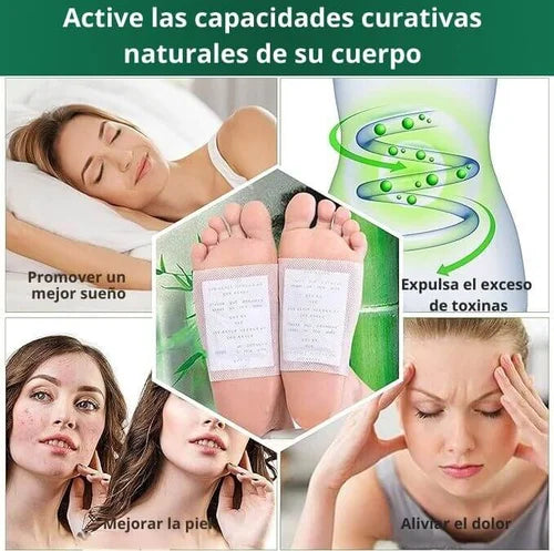 Kinoki™ Parches Detox Pack Premium X3 Para Pies - 30 Unidades