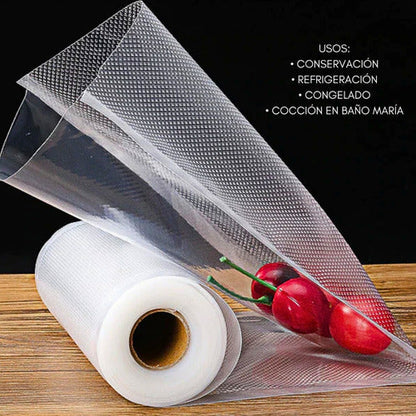 Bolsas Para Selladora Al Vacío Rollo 20 Cms X 5 Mts